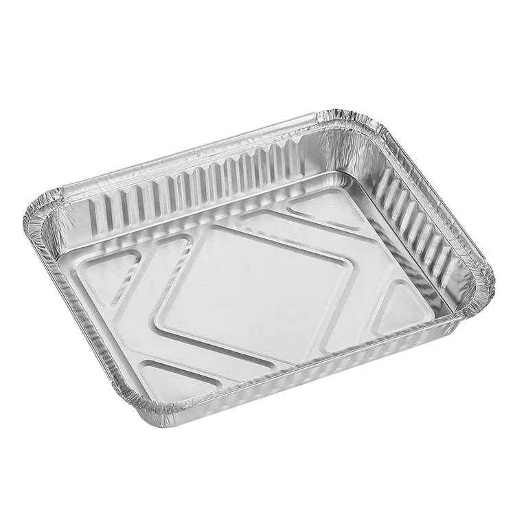 Aluminiumsfoliebakker med låg