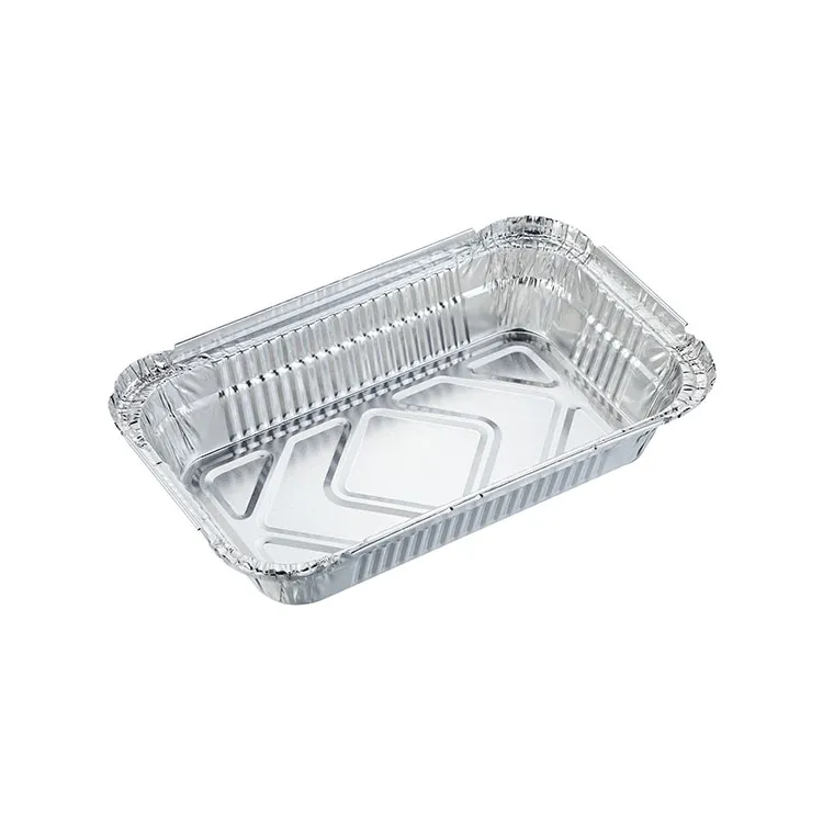 Aluminiumsfoliebeholdere med låg